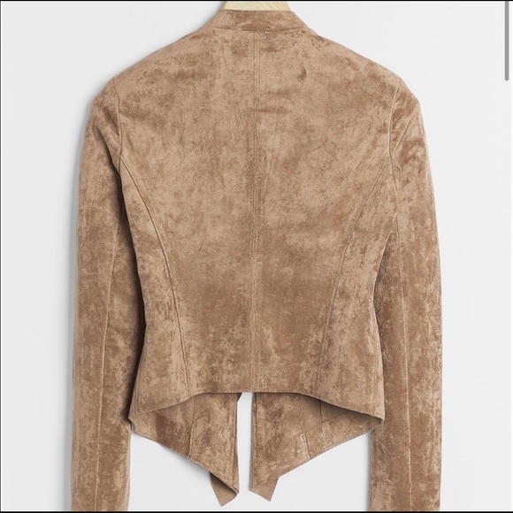 Anthropologie Blank NYC Taupe Suede Jacket - Picture 2 of 8